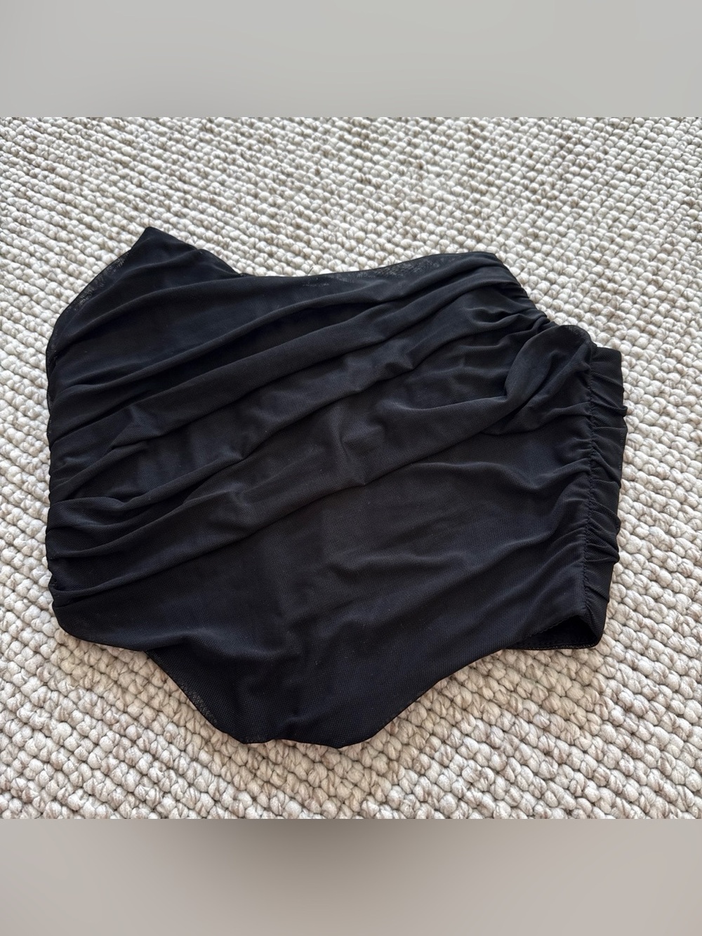 Black corset top